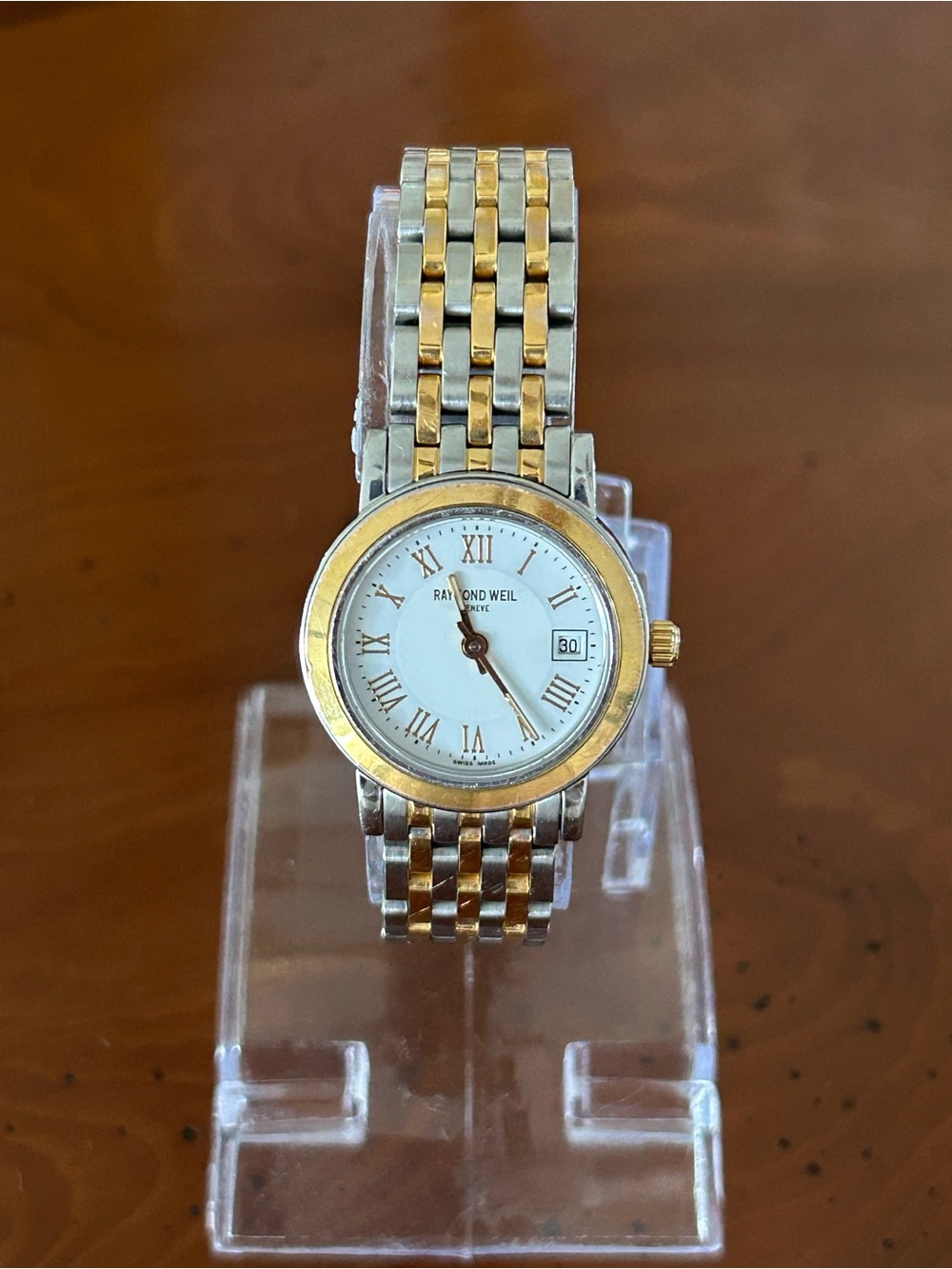 Raymond Weil Toccata Diamond Women's Two-Tone Bracelet Watch 35mm Beautiful